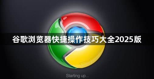 谷歌浏览器快捷操作技巧大全2025版1