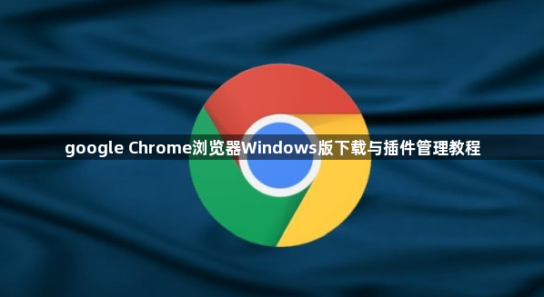 google Chrome浏览器Windows版下载与插件管理教程1